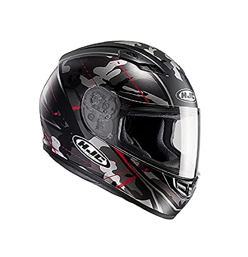 Amazon | HJC(エイチジェイシー) バイクヘルメット フルフェイス RED