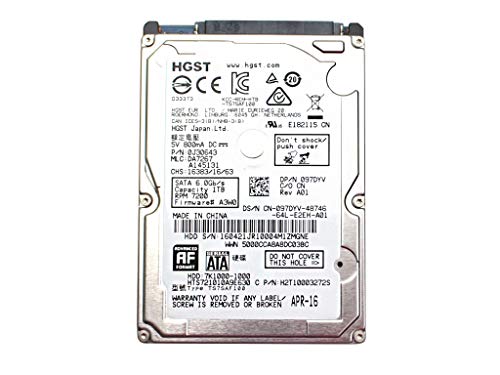 Amazon | HGST 1TB HDD 7.2K RPM 2.5インチ 6Gb/s SATA ハードディスク