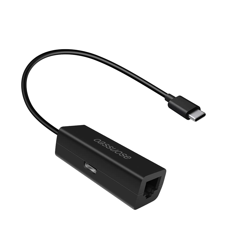 Amazon.com: Oassuose USB C to RJ45 Ethernet Adapter for Chromecast