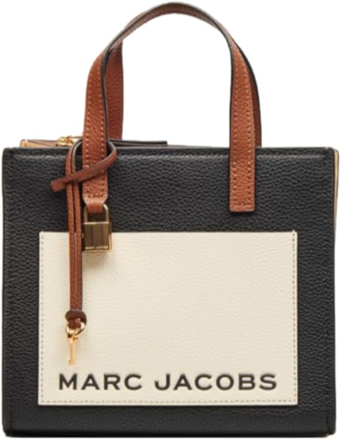 Amazon.com: Marc Jacobs Mini Grind Tote Top Handle Small Black