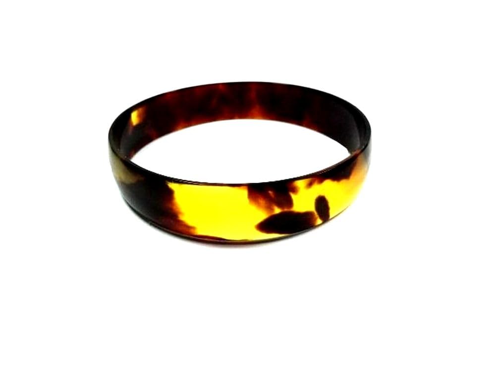 Amazon | 【創業明治七年べっ甲の菊池】本べっ甲上甲バングル