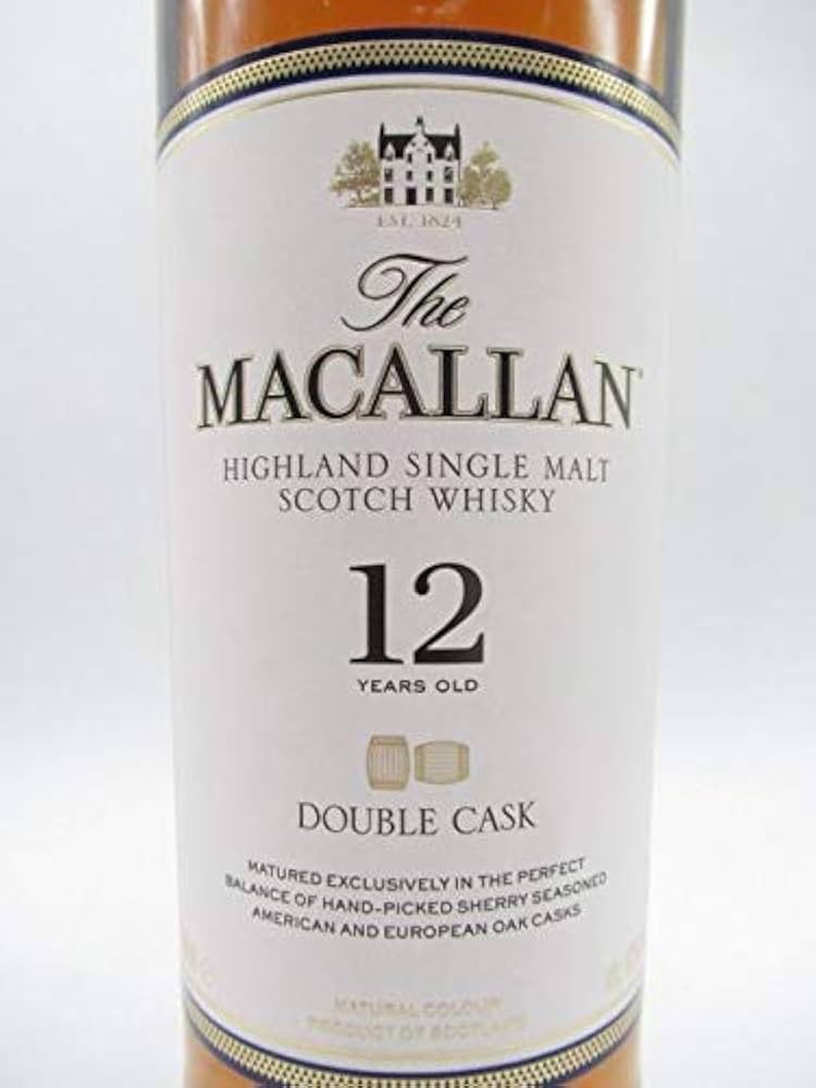 Amazon.co.jp: [箱なし] ザ マッカラン 12年 ダブルカスク 正規品 40度