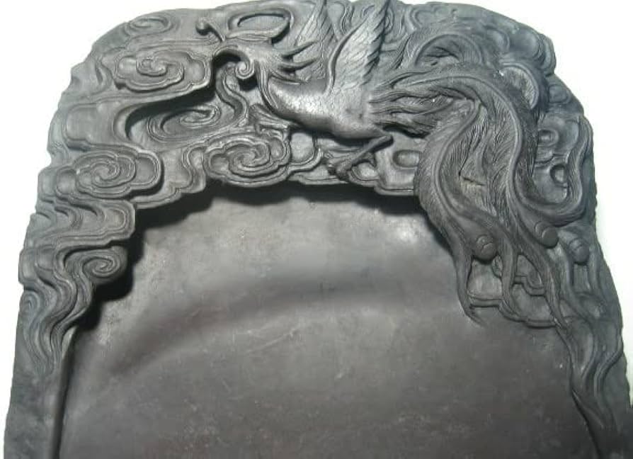 龍の目 端渓双竜硯 迫力の大型名硯 龍の目 端渓双竜硯 迫力の大型名硯