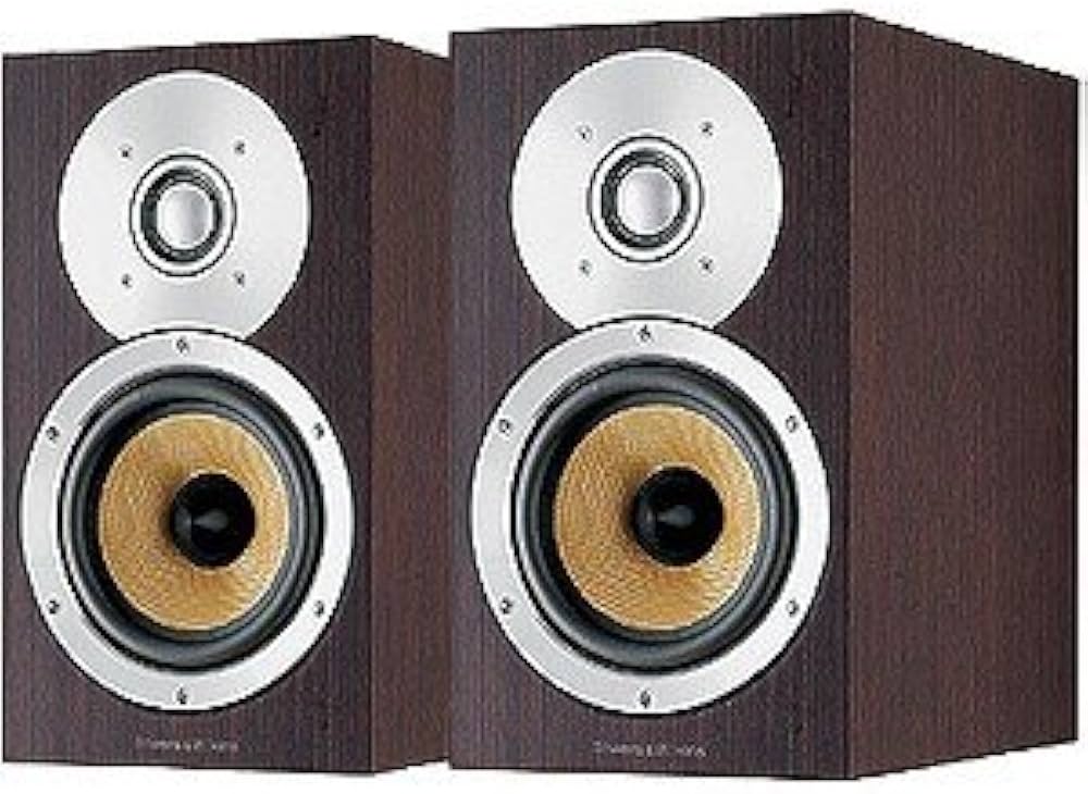 Amazon | B&W CM1(ﾍﾟｱ)MWウェンジ スピーカー | B&W | ブックシェルフ