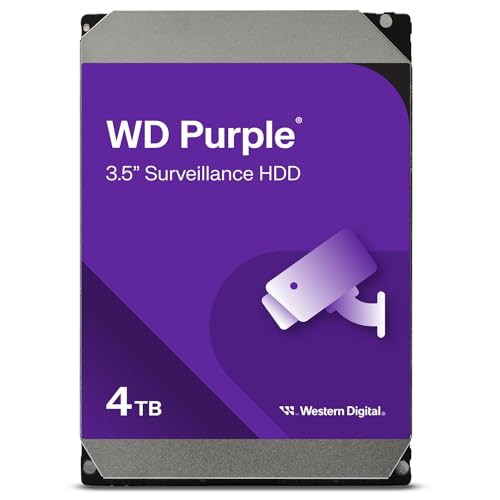 Amazon | Western Digital HDD 4TB WD Purple 監視システム 3.5インチ