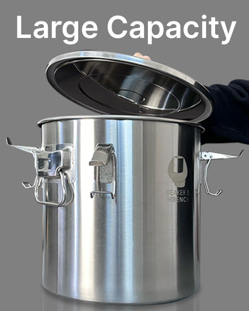 Amazon.com: Food Safe 304 Stainless Steel 13 Gallon (50L