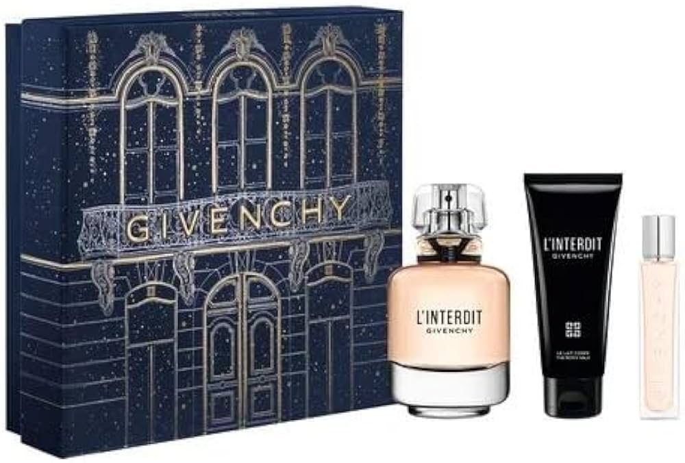 Amazon.com : Givenchy L'interdit Eau De Parfum Gift Set (EDP 2.7