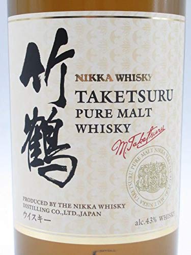 Amazon.co.jp: ニッカ 竹鶴 ピュアモルト 箱なし 国内流通正規品) 43度
