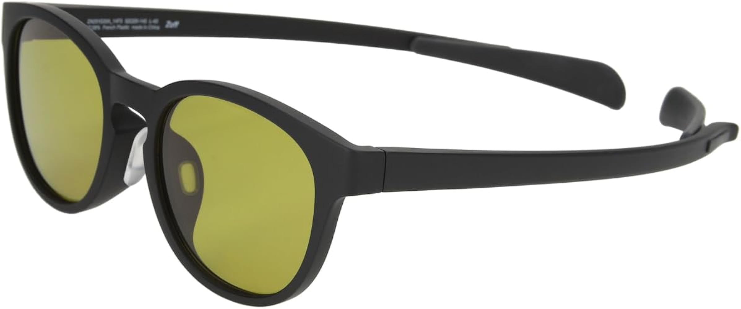 Amazon | [ゾフ] ボストン型 フィッシング用偏光サングラス（ブラック