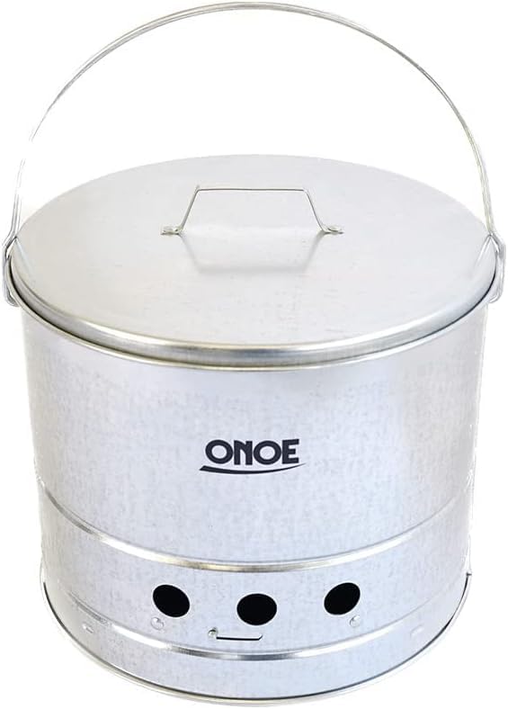 Amazon.co.jp: 尾上製作所 火消しつぼになる七輪 HS-250 火消し壺