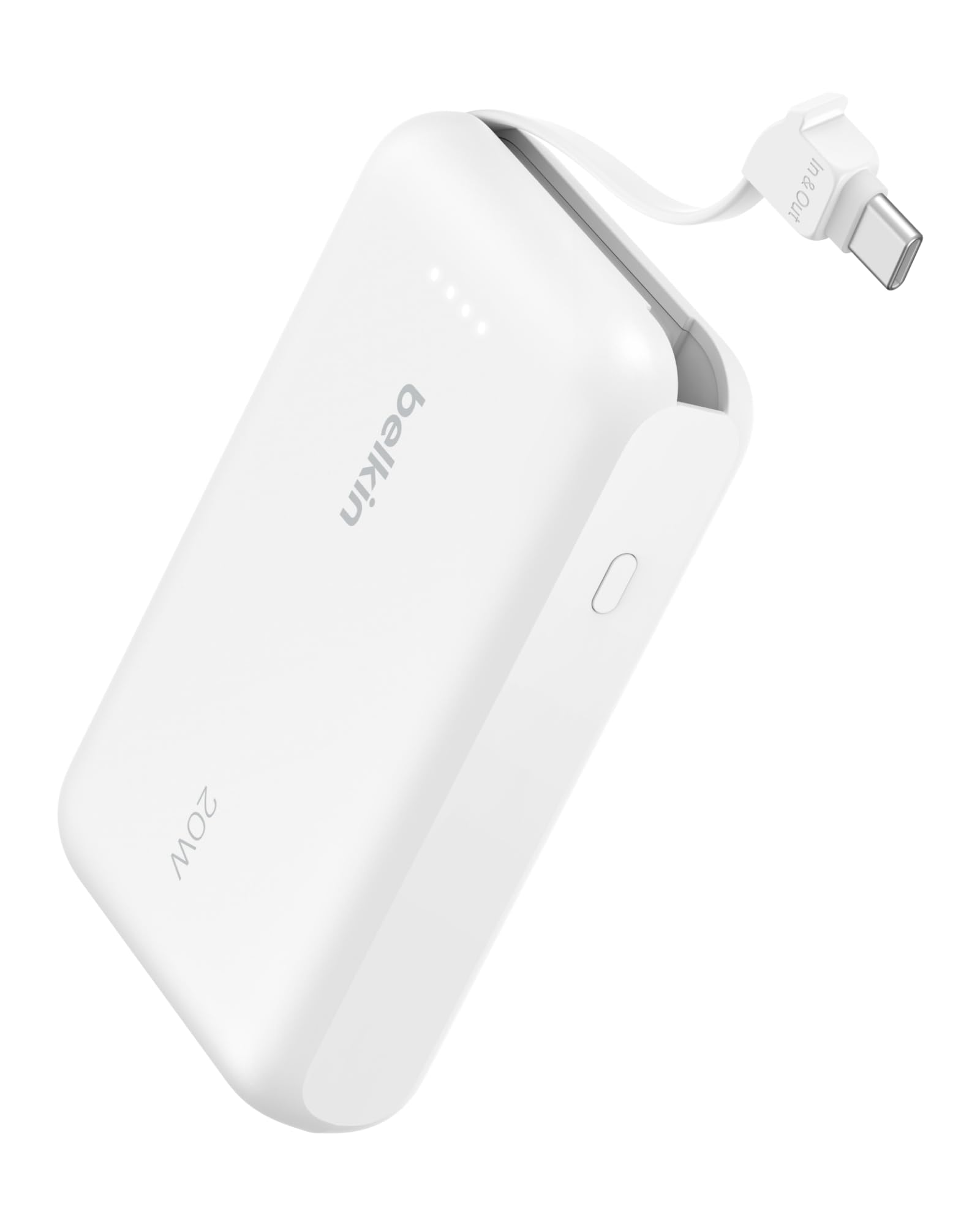 Amazon.com: Belkin Portable Charger, Power Bank with Integrated