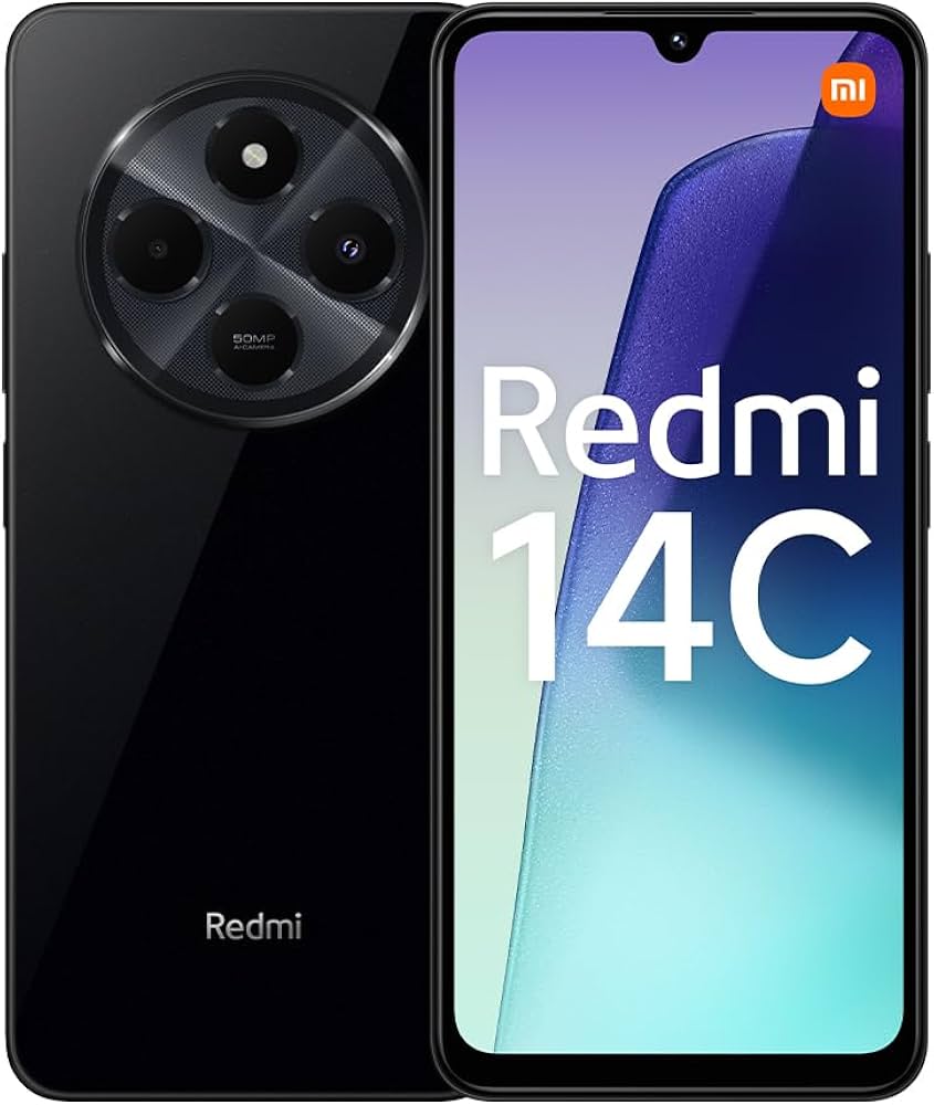 Xiaomi Redmi 14C 4GB 128GB Black, Android Smartphone, 2.0GHz, 6.9