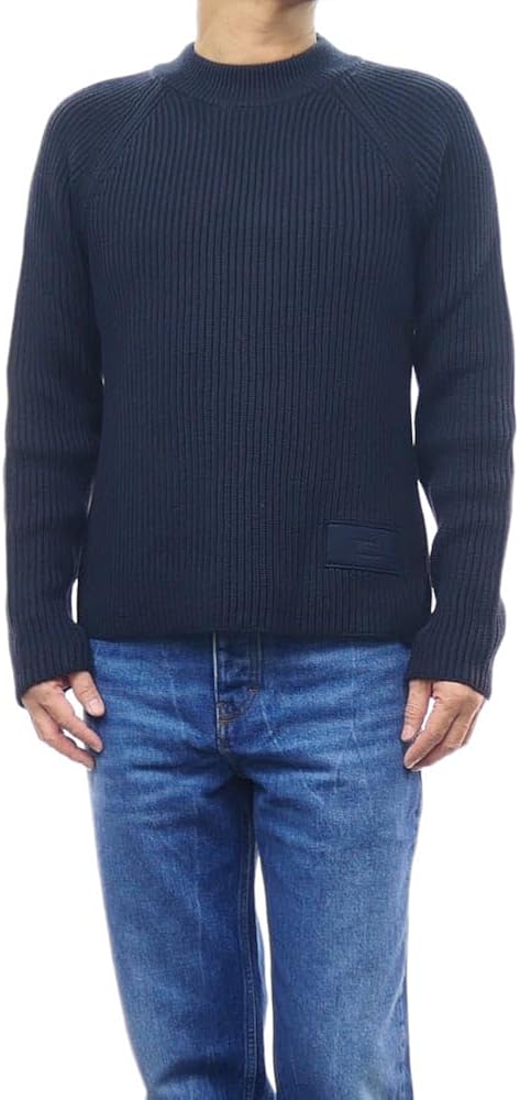 Amazon | [AMI PARIS] [アミパリス] メンズ クルーネックセーター