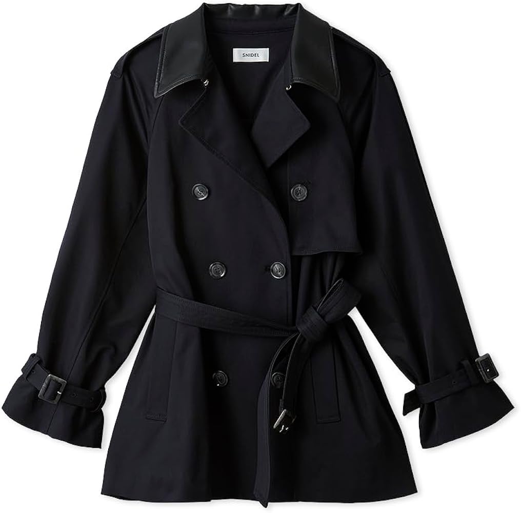 Amazon.co.jp: [スナイデル] バリエーションミドルトレンチコート