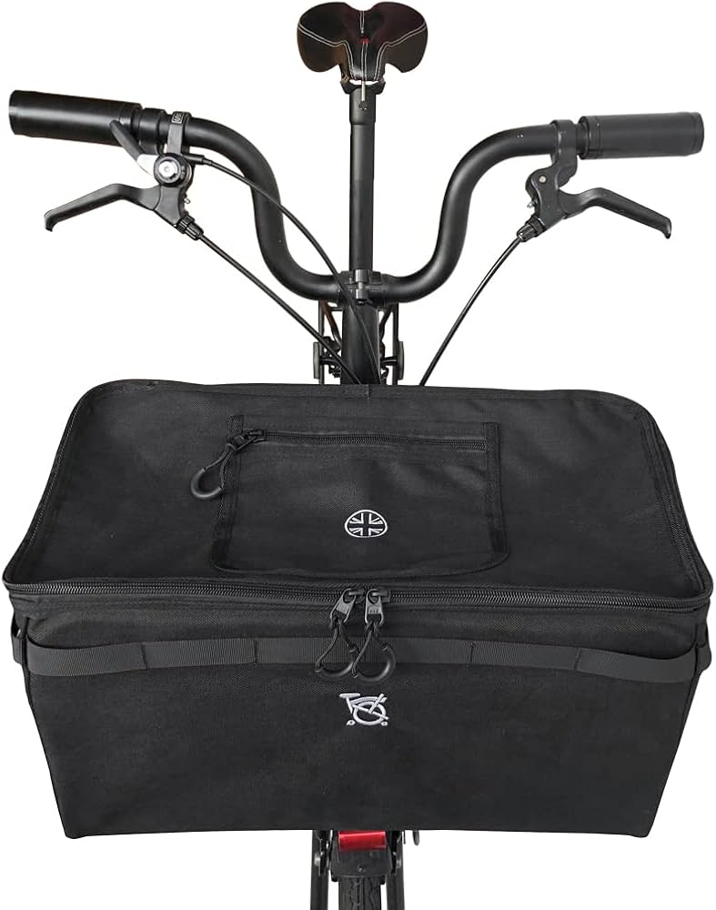 Amazon | TWTOPSEブロンプトン用の21L自転車の大きなバスケットFor