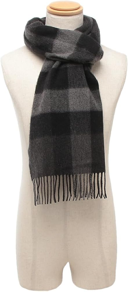 Amazon.co.jp: [BURBERRY] [バーバリー] マフラー グレー メンズ