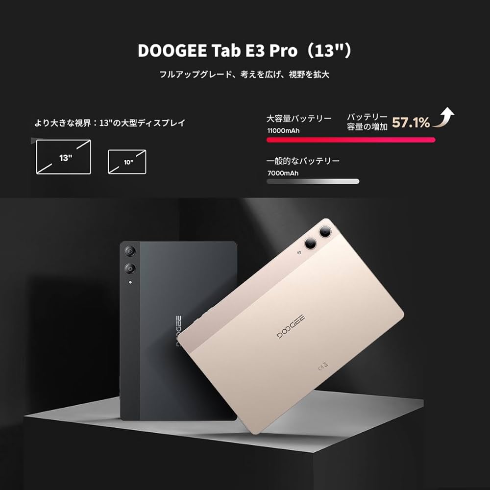 Amazon.co.jp: 【新登場 13インチ大画面 Android 15 タブレット