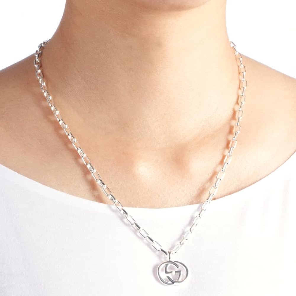 Amazon | [グッチ] GUCCI シルバー ネックレス 295710-J8400 [並行輸入