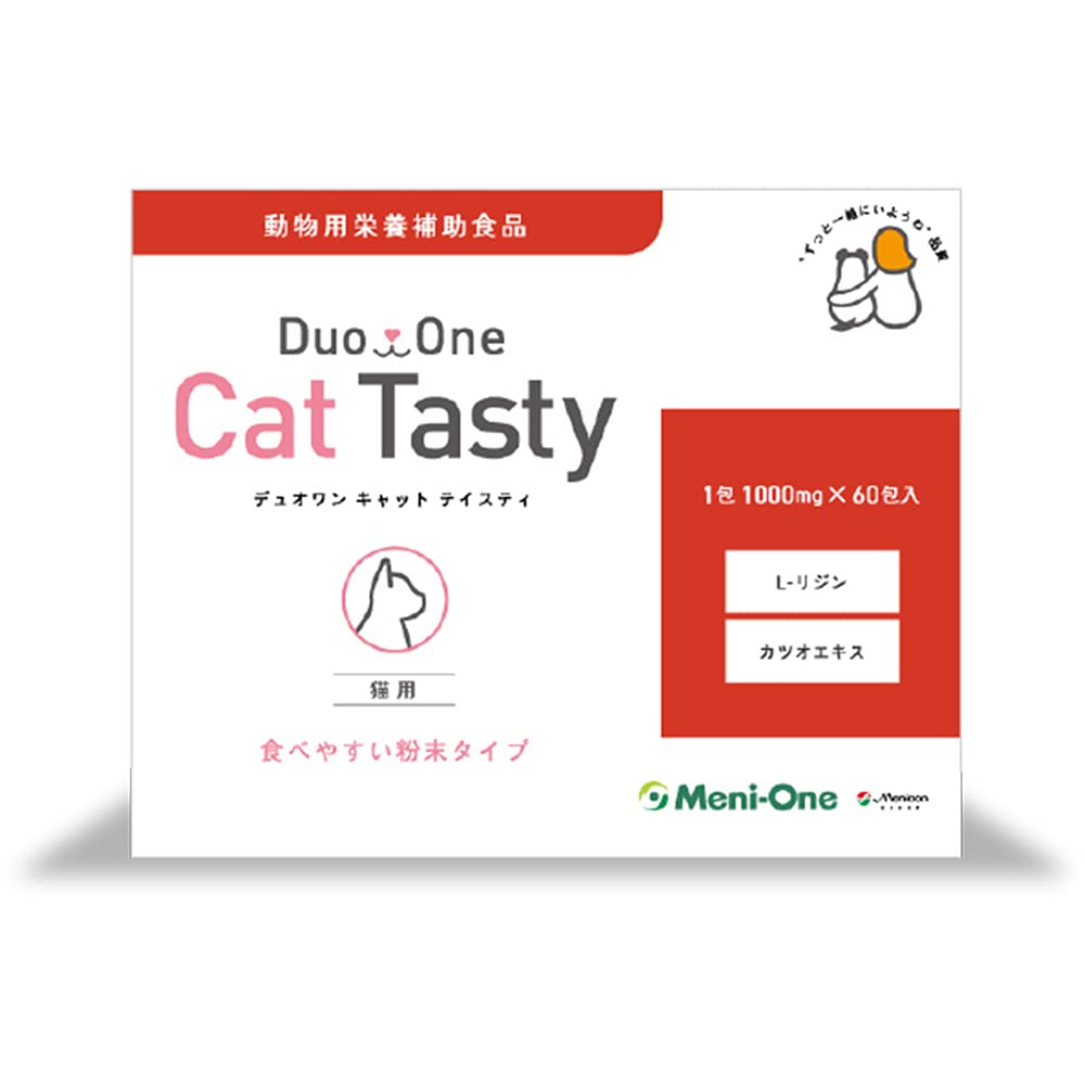 Amazon.co.jp: メニワン Duo One Cat Tasty 猫用 60包入り : ペット用品