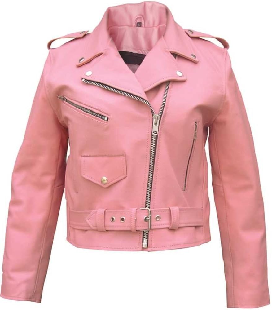 Amazon.co.jp: レディース ピンク ベーシック フルカット オートバイ