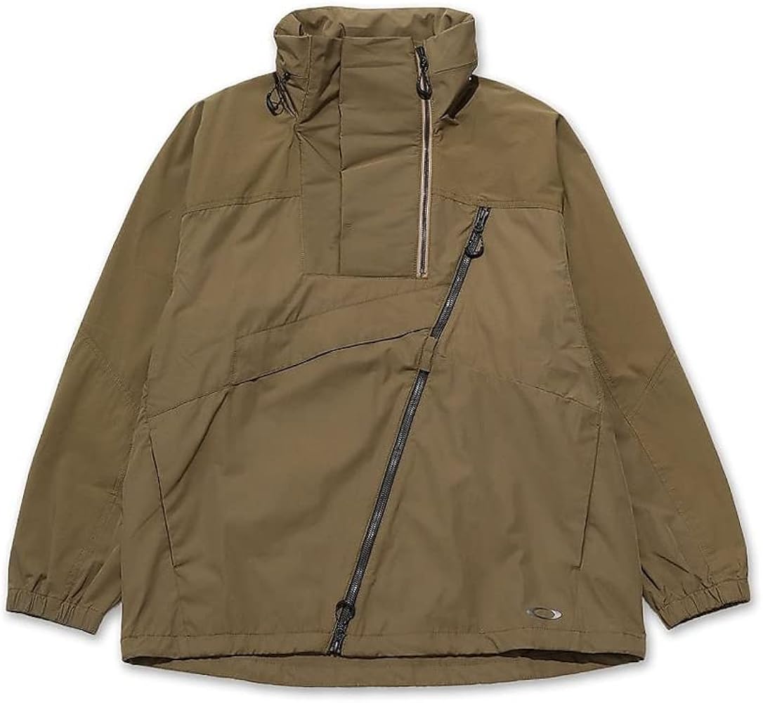 Amazon.co.jp: Oakley FGL CPN STROKE ANORAK 3.0, WORN OLIVE