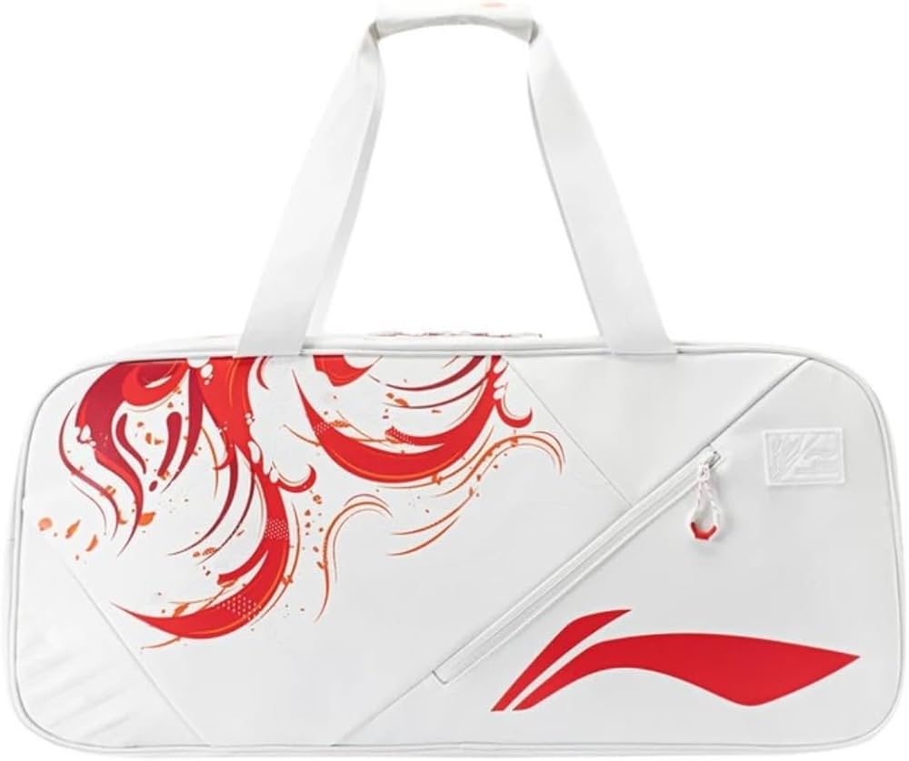 Amazon | （リーニン）トーナメントバッグ ABLU067-2 ホワイト | LI