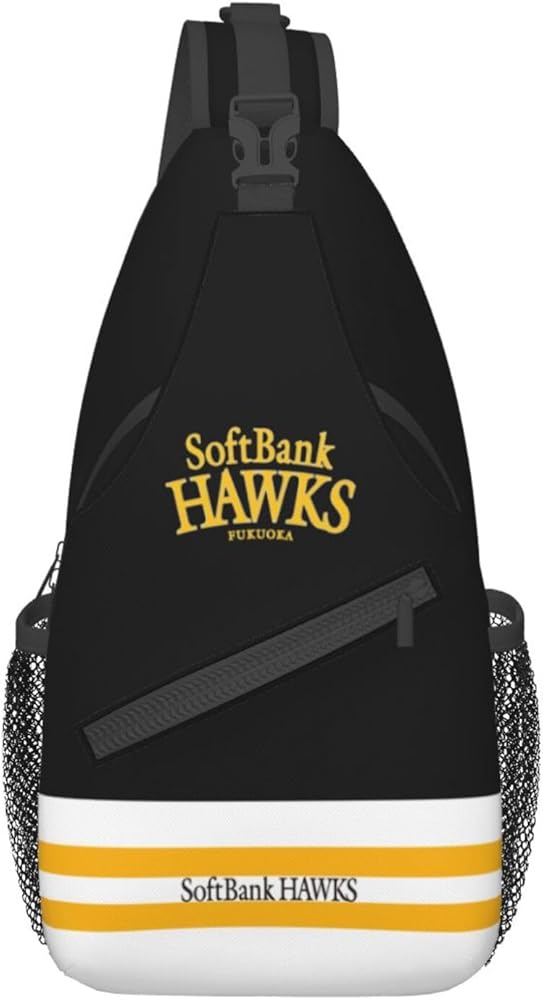 Amazon | [VOIV] 福冈ソフトバンクホークス 斜め掛け ボディバッグ