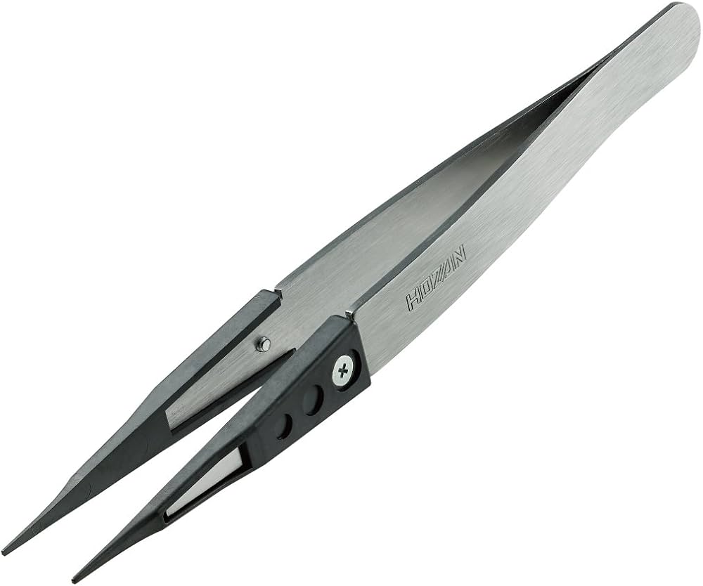 Amazon | ホーザン(HOZAN) ESDセラミックピンセット 静電気対策