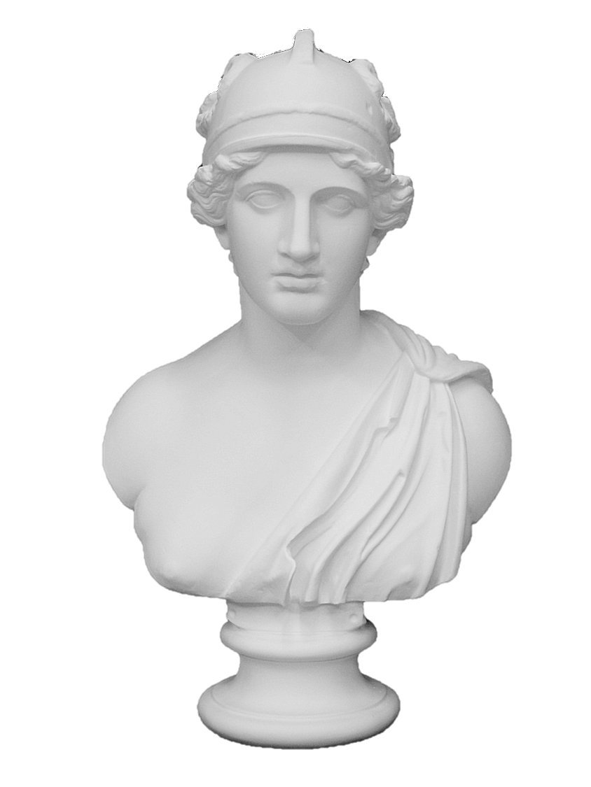 Amazon.co.jp: 石膏像 K－125 アマゾン胸像（ローマ） H