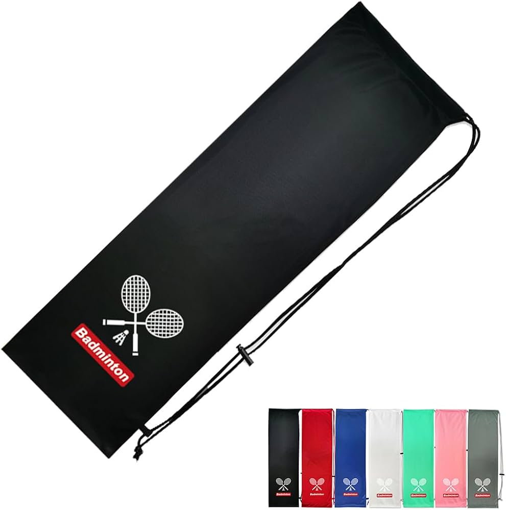 Amazon | バドミントンラケットケース【1枚、7色をご用意】ナイロン