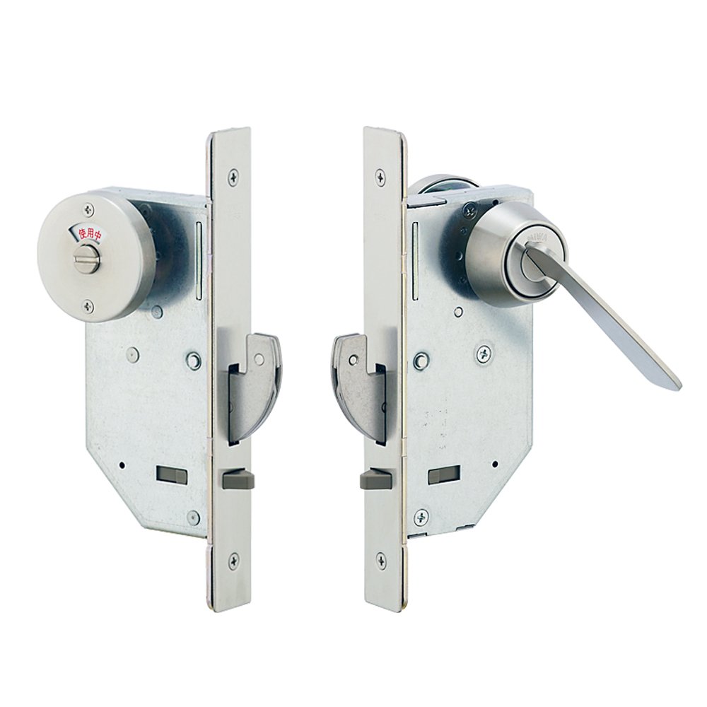 Amazon | 美和ロック(Miwalock) FG3-8 静音引戸鎌錠 大型サムターン