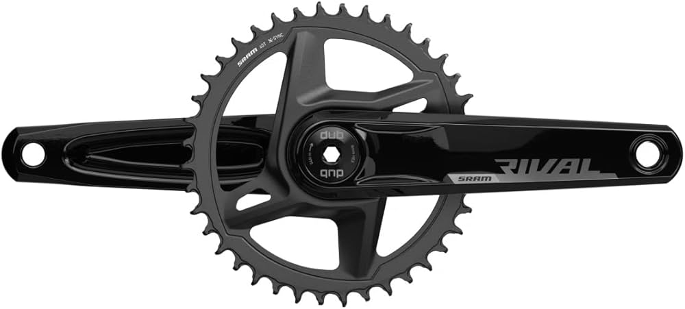 Amazon | SRAM RIVAL D1クランクセット 幅165mm 1x 12速ブラックダブ