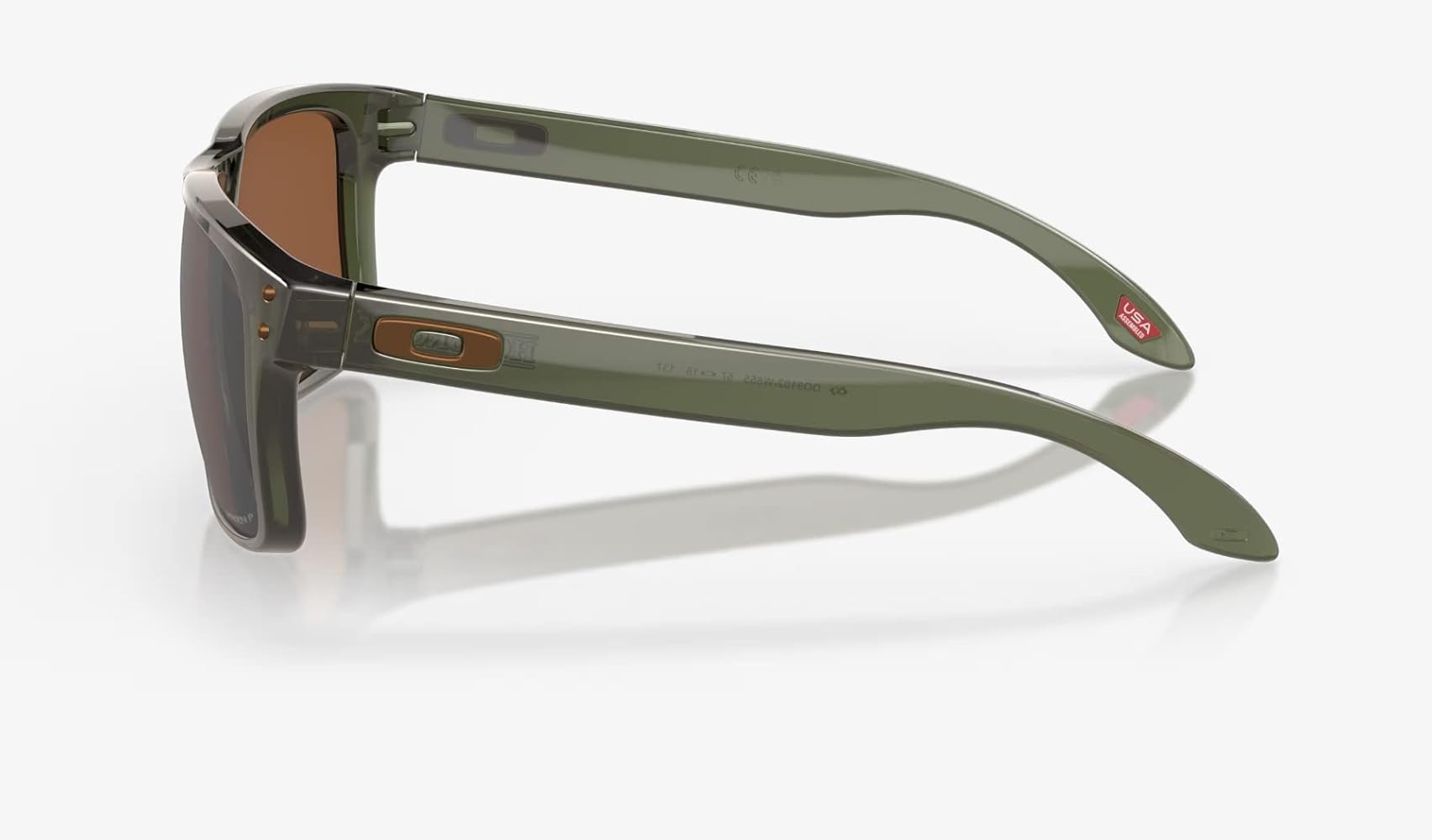 Oakley Holbrook Sunglasses Olive Ink with Prizm Tungsten Polarized