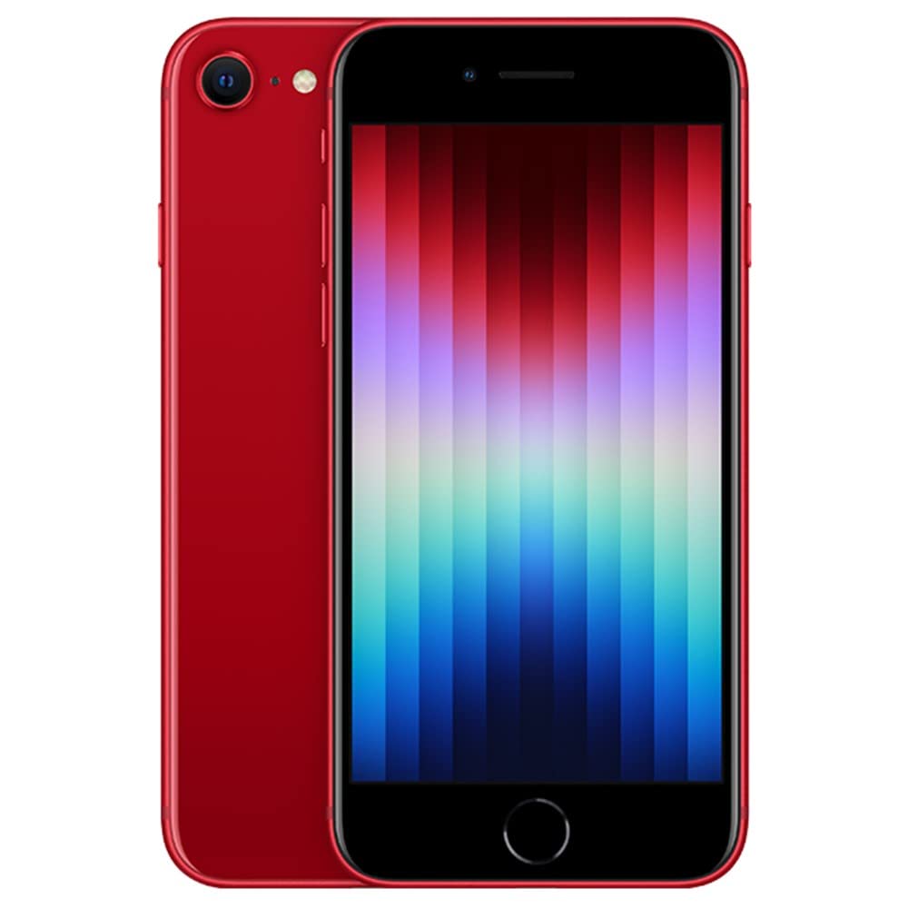Amazon.com: Apple iPhone SE 3rd Gen, 64GB, RED - Unlocked (Renewed