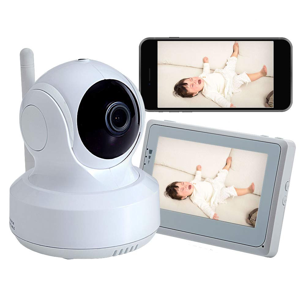 Amazon.co.jp: Tribute BM-DW01 Dual Type Baby Camera, 2-in-1 Baby