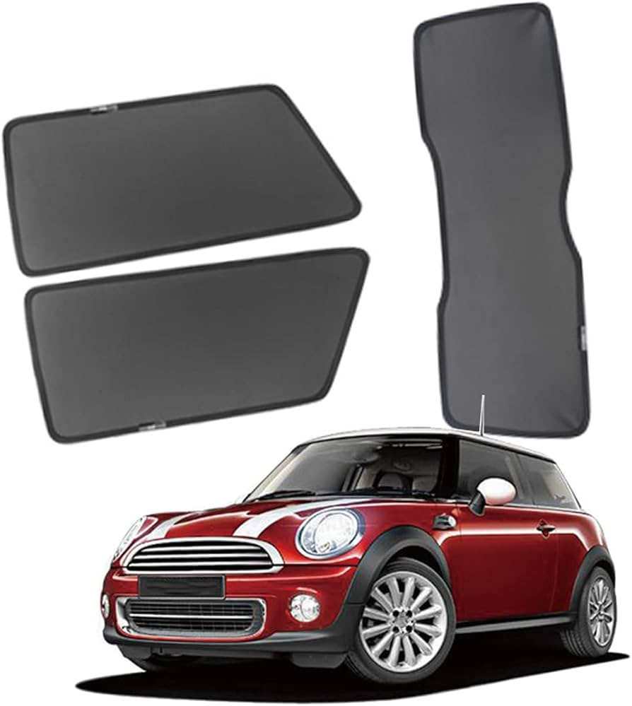 Amazon | カスタムフィット 車の窓用サンシェード MINI R56 紫外線と