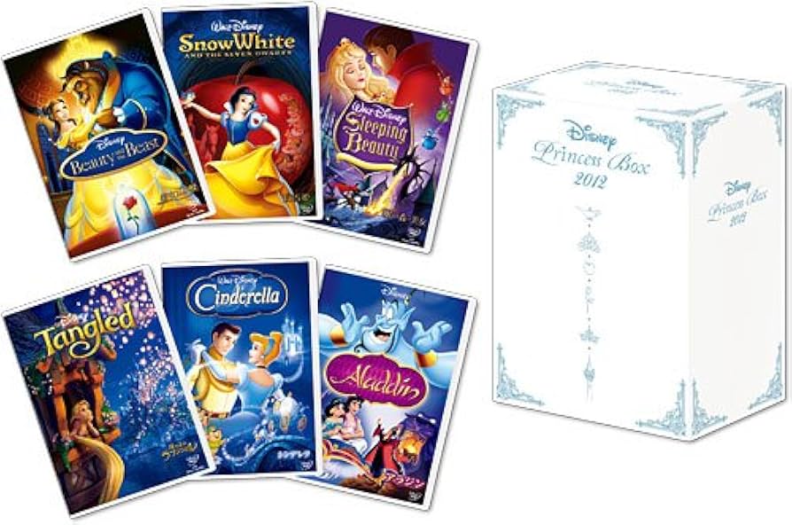 Amazon.co.jp: Disney Princess Box 2012 (Limited Time Edition) DVD