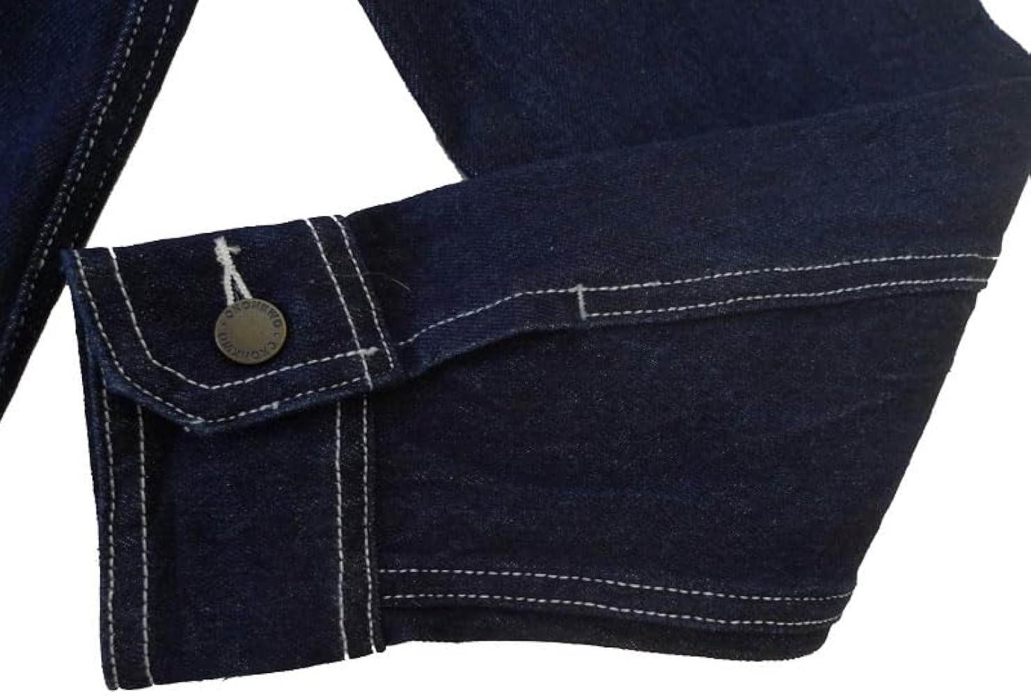 Amazon | カバーオール デニム ジャケット ネイビーブルー メンズ