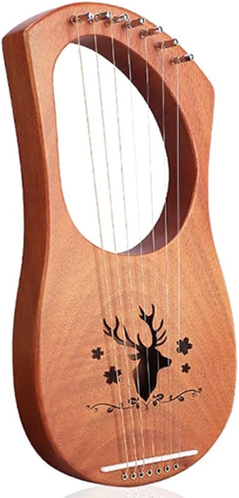 Amazon.co.jp: EIERFSKIOT ライアーハープ ライアー+楽器 ハープ