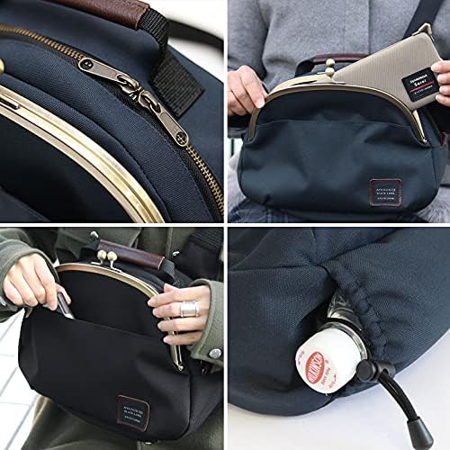 Amazon | [AYANOKOJI] がま口 ポシェット 型 ボディバッグ (インディゴ