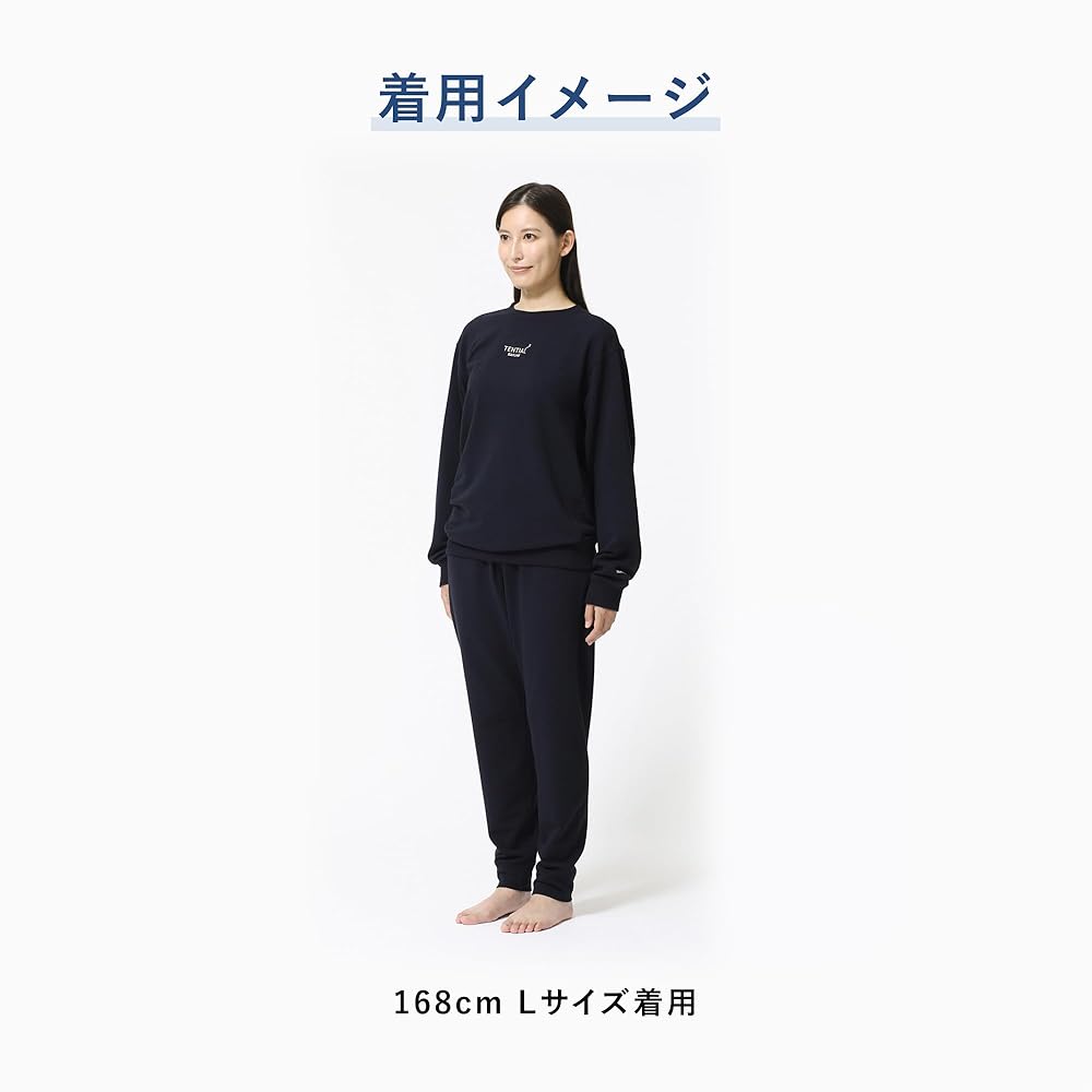 正規品】BAKUNE スウェット ウィメンズ 上下セット L Navy 正規品