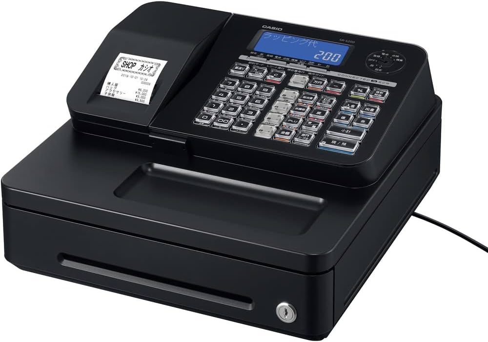 Amazon.co.jp: カシオ レジスタｰ SR-S200-BK: 文房具・オフィス用品