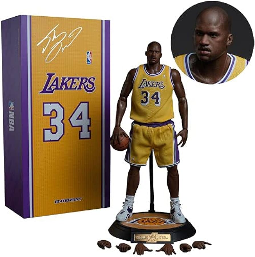 Amazon.co.jp: Enterbay NBA ロサンゼルス・レイカーズ シャキール