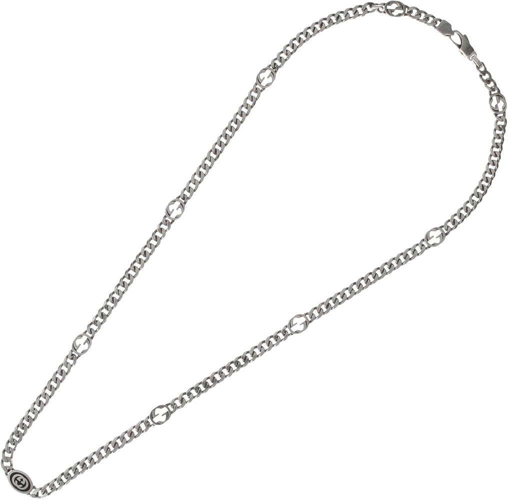 Amazon | [グッチ] インターロッキングG ゴルメットチェーン