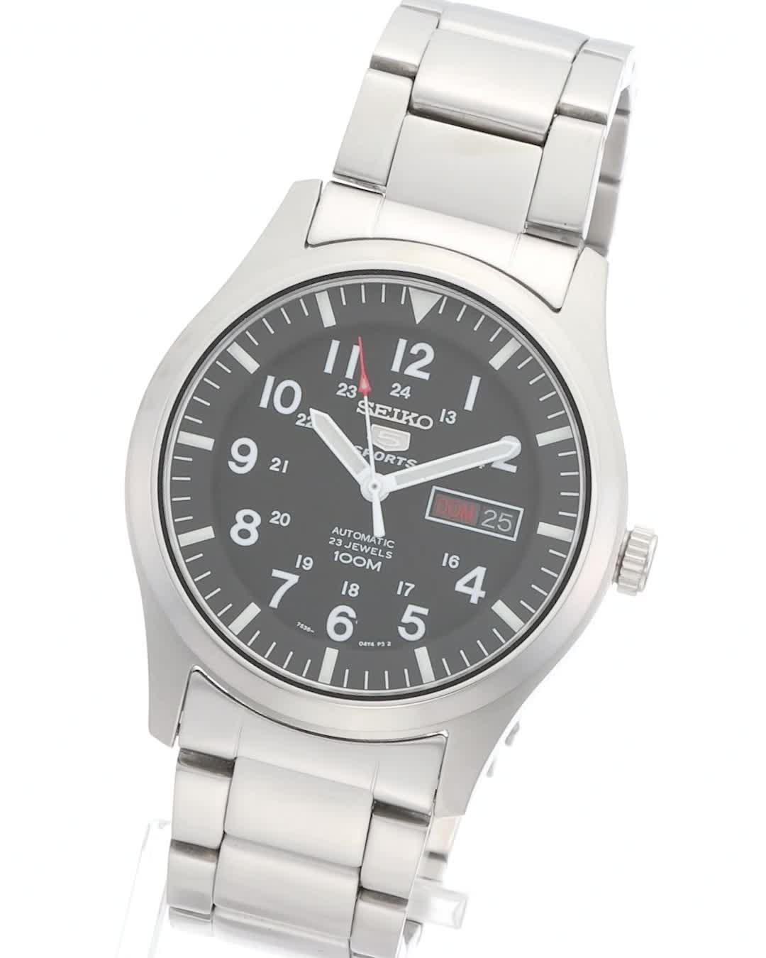 Amazon.co.jp: [セイコー]SEIKO 腕時計 セイコーファイブ スポーツ100m