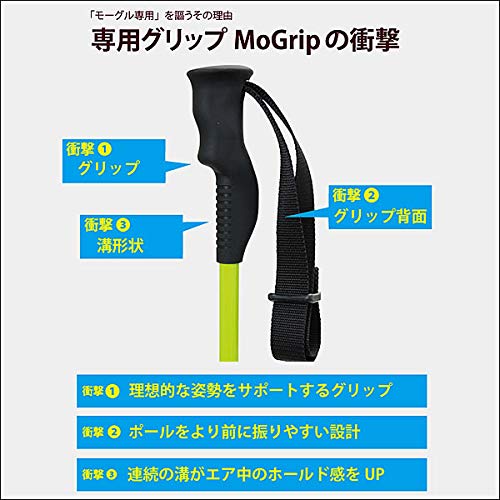 Amazon | SINANO(シナノ) スキーポール 2023 BUMP DIVER ブラック BK