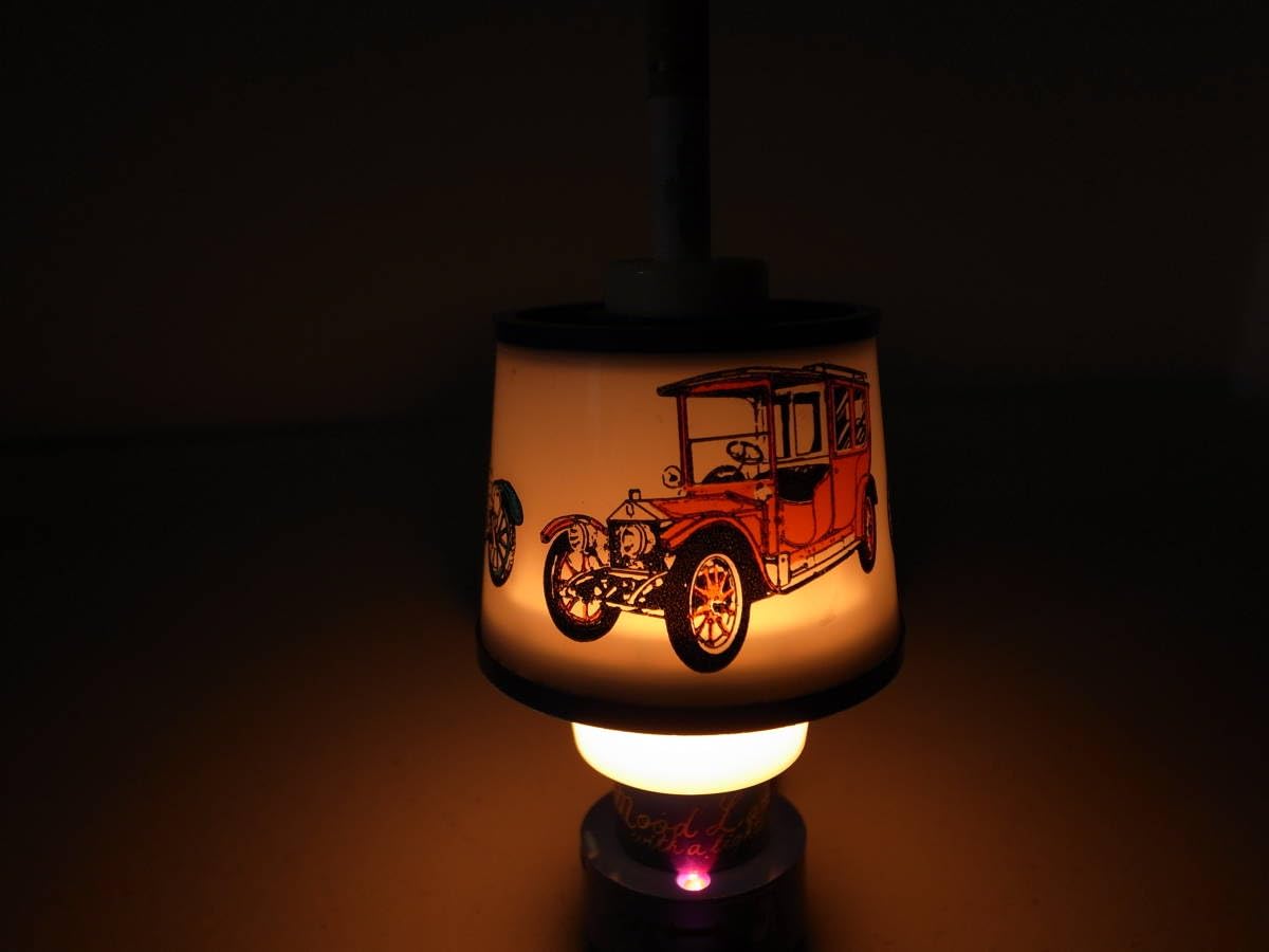 ムードランプ シガーライター カーアクセサリー 当時物 旧車 街道