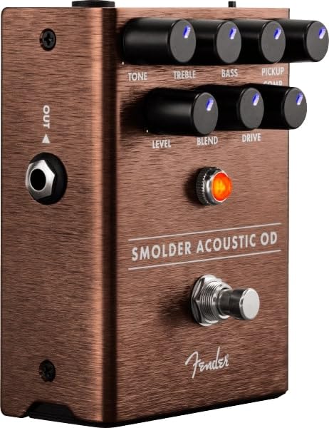 Amazon.com: Fender Smolder Acoustic Overdrive Pedal : Musical