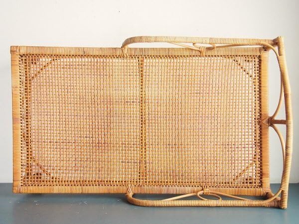 Amazon.co.jp: 籐製のベビーベッドラタンベビーベッド竹細工古家具昭和