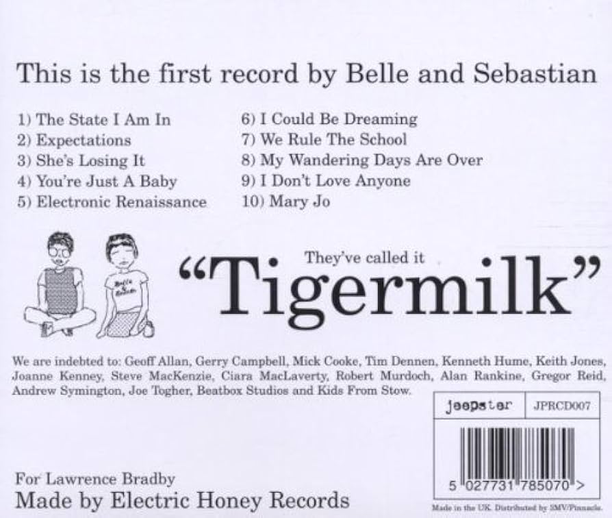 Amazon.co.jp: Tigermilk: ミュージック